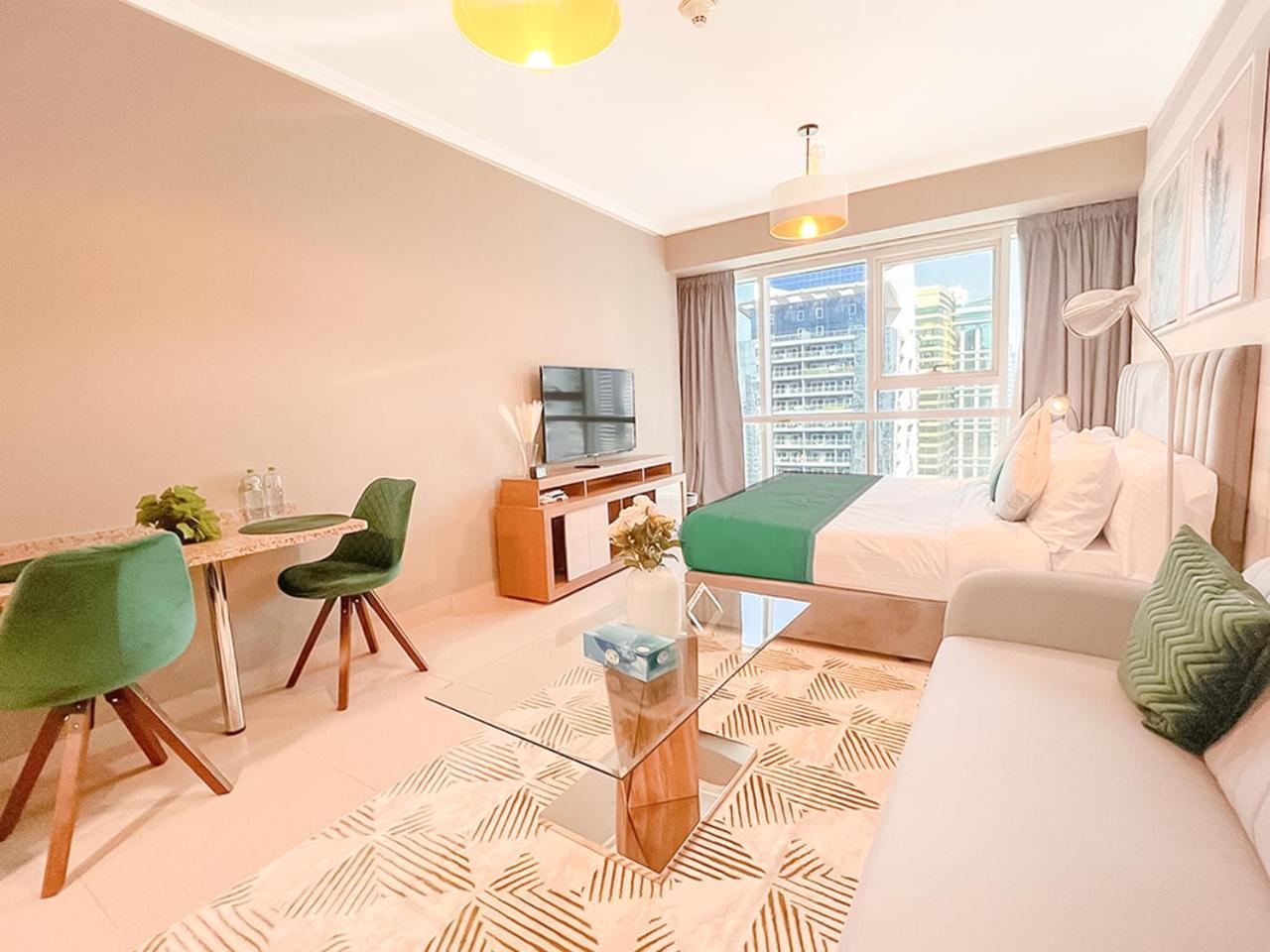 Cosmos Living Modern Studio Near Dubai Marina Eksteriør billede