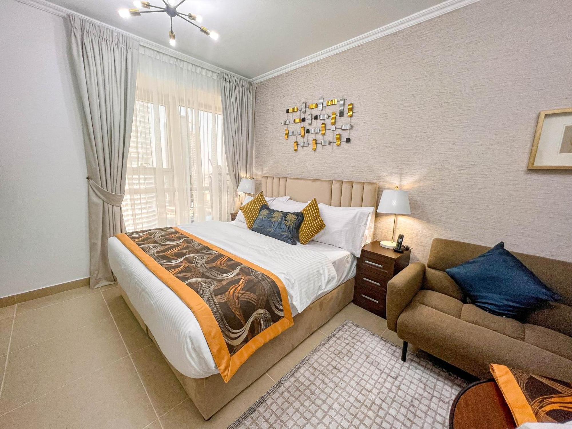 Cosmos Living Modern Studio Near Dubai Marina Eksteriør billede